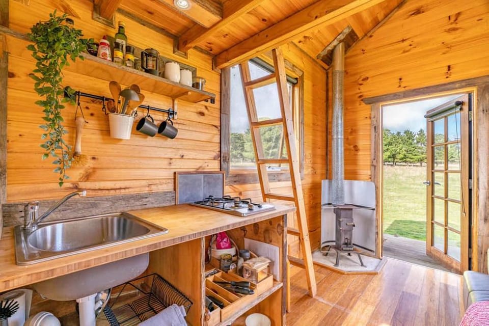 Deep Creek Sunset by Tiny Away House in Victoria