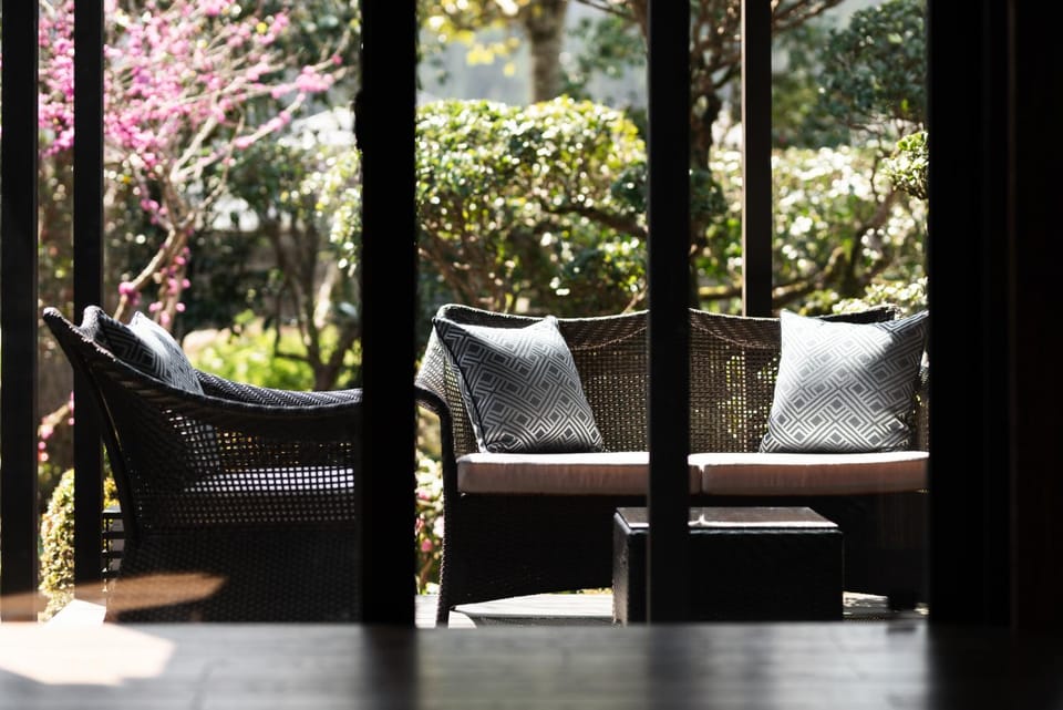 Patio, Garden view