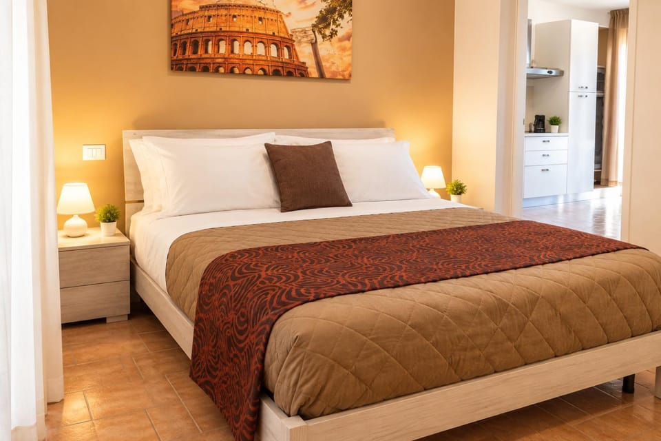 Bed, Decorative detail, Bedroom