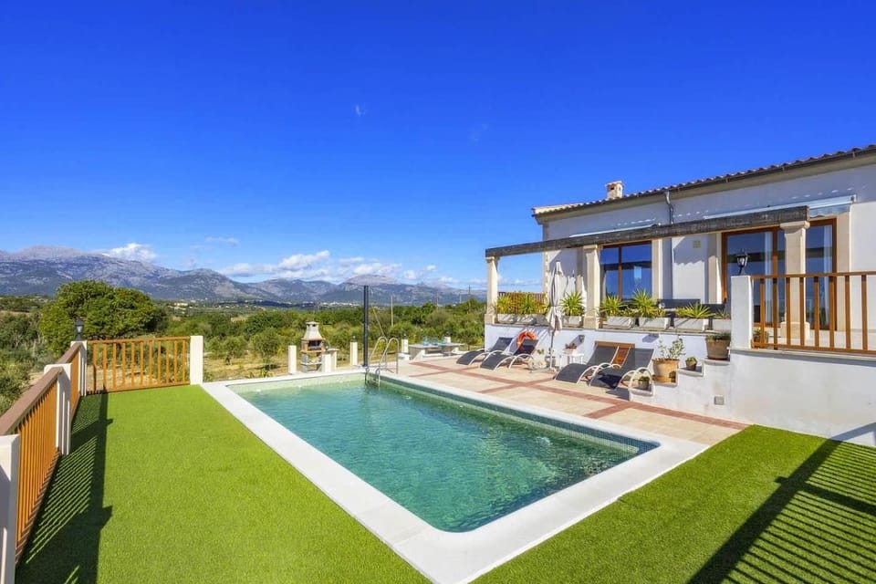 Villa Son Vent in Inca Villa in Raiguer