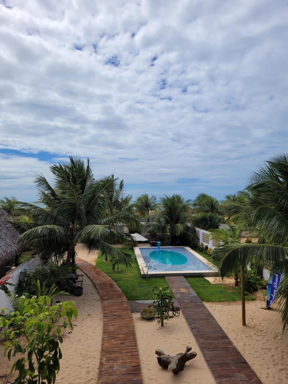 Natural landscape, Pool view, Sea view, Swimming pool