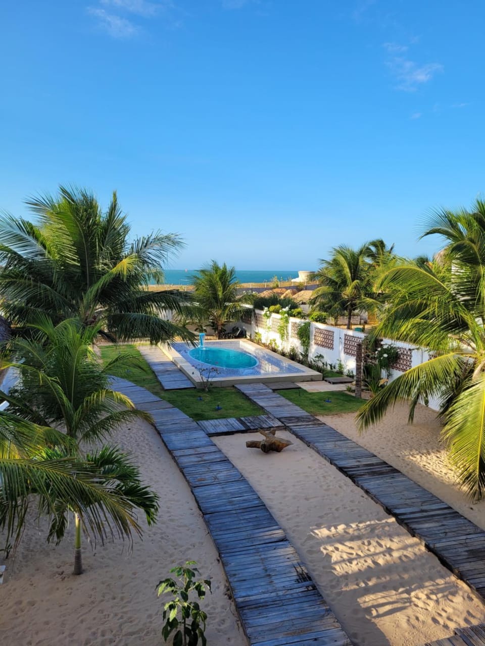 Natural landscape, Sea view, Swimming pool