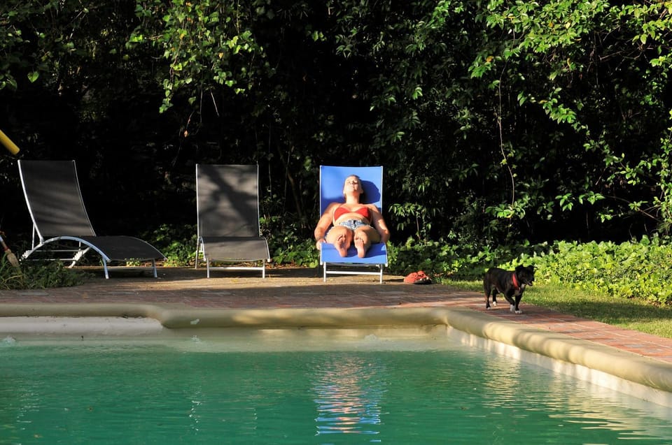 People, Pool view, Swimming pool