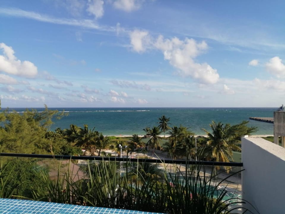 Pool view, Sea view