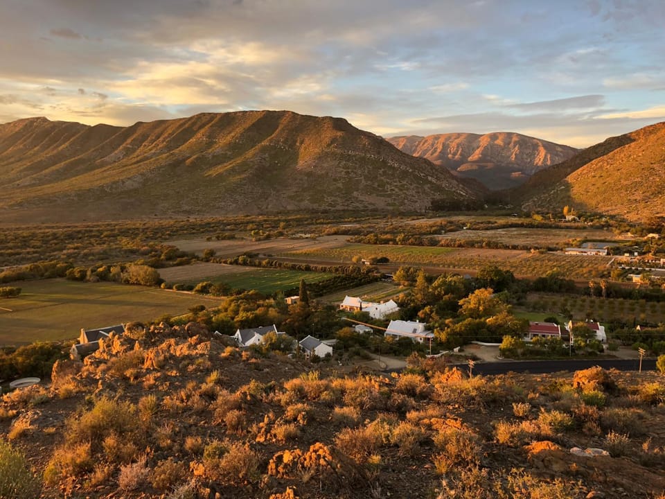 Off site, Natural landscape, Bird's eye view, Winter, Sunrise