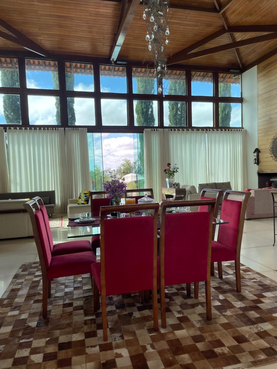 Property building, Communal lounge/ TV room, Living room, Seating area, Dining area