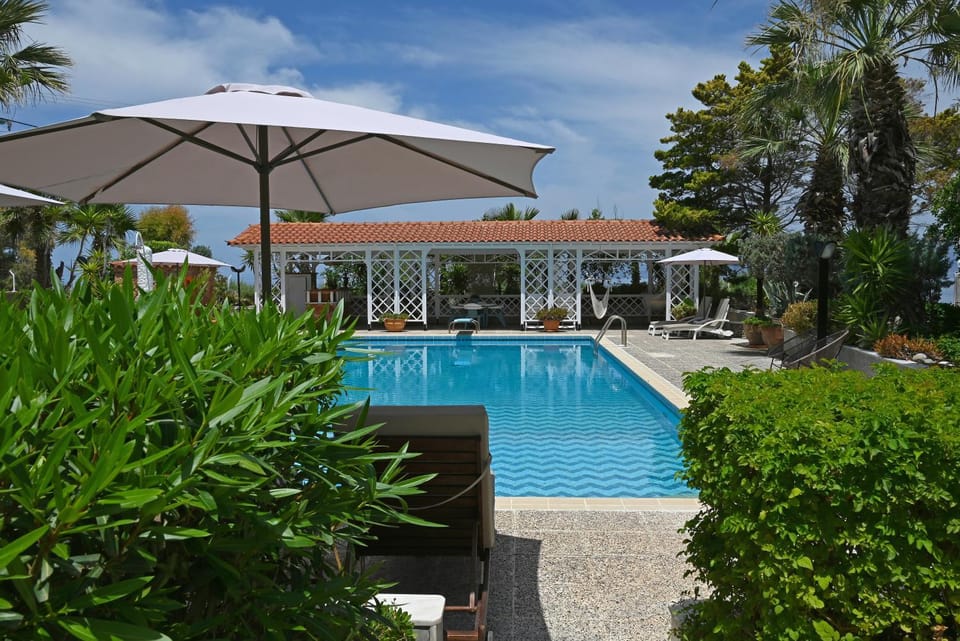 Garden, Swimming pool, sunbed