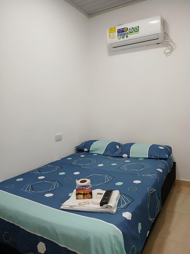 Bed, air conditioner