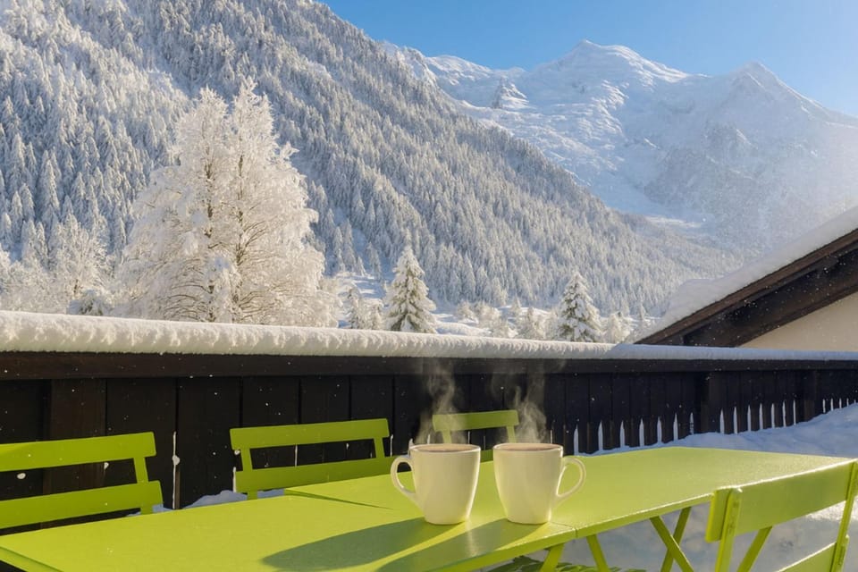 In the Heart of Chamonix duplex view Mont-Blanc Apartment in Chamonix