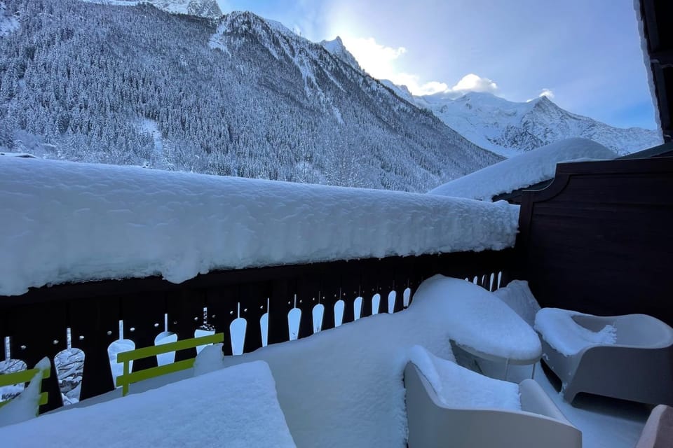 In the Heart of Chamonix duplex view Mont-Blanc Apartment in Chamonix