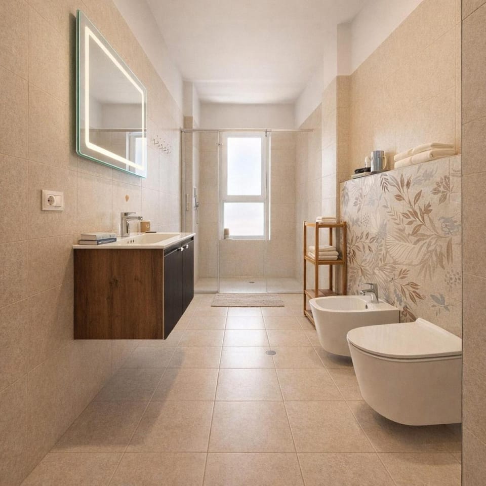 Shower, Bathroom, bidet