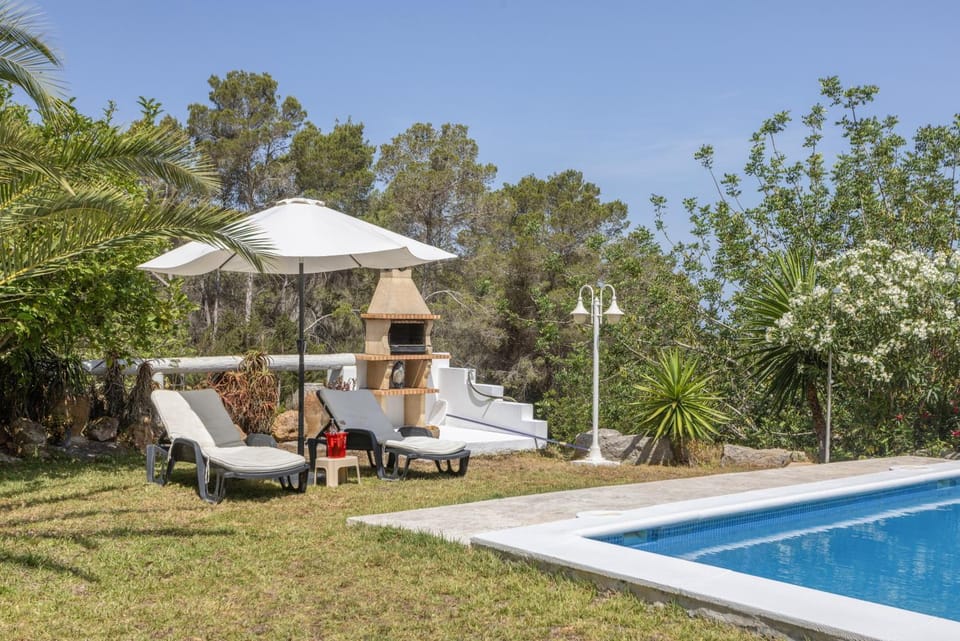 Property building, Living room, Swimming pool