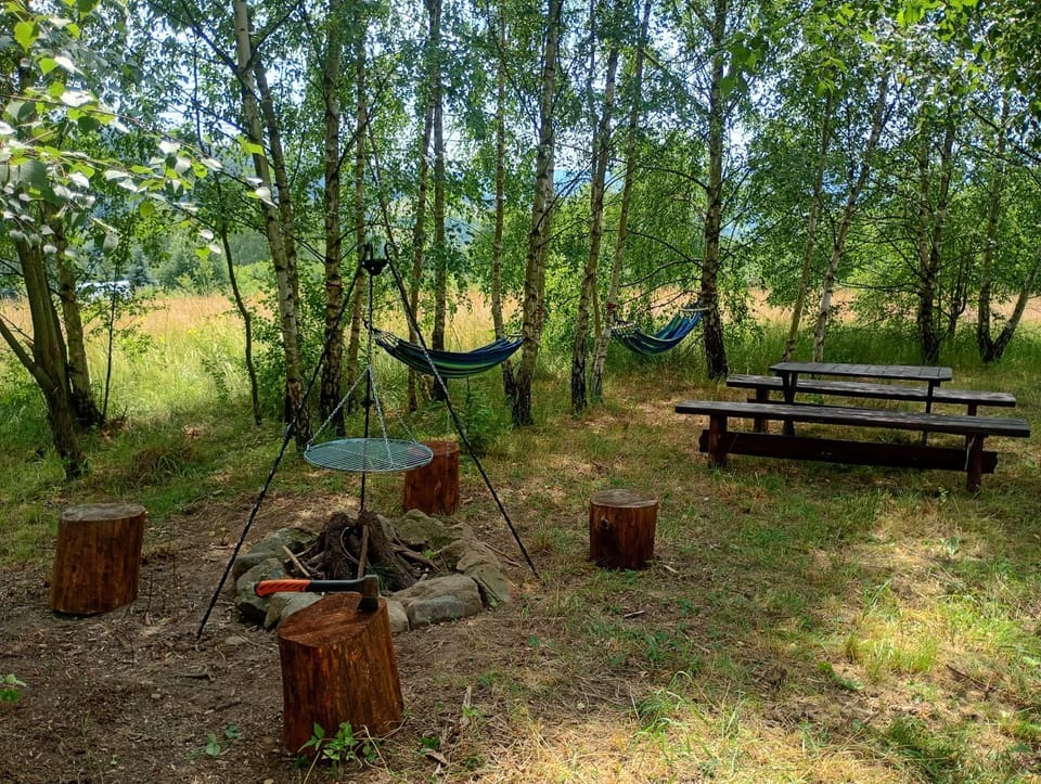 Brzozowy Zakątek -Chatka Stokrotka w Krynicy Chalet in Lesser Poland Voivodeship