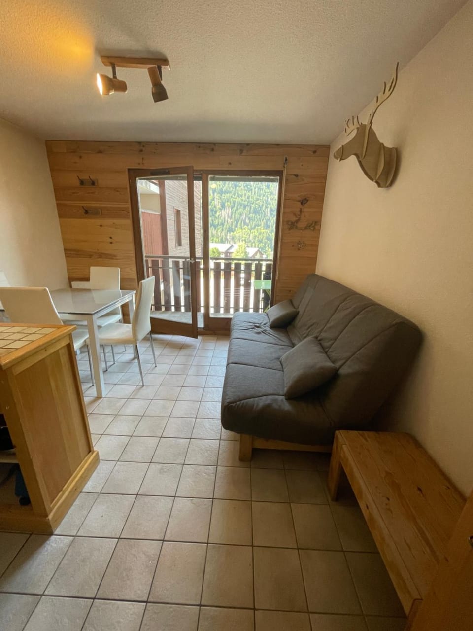 Le Pied des Pistes A13, Joli Studio tout confort 4 pers, vue vallée imprenable, DRAPS NON COMPRIS Apartment in Haute-Savoie