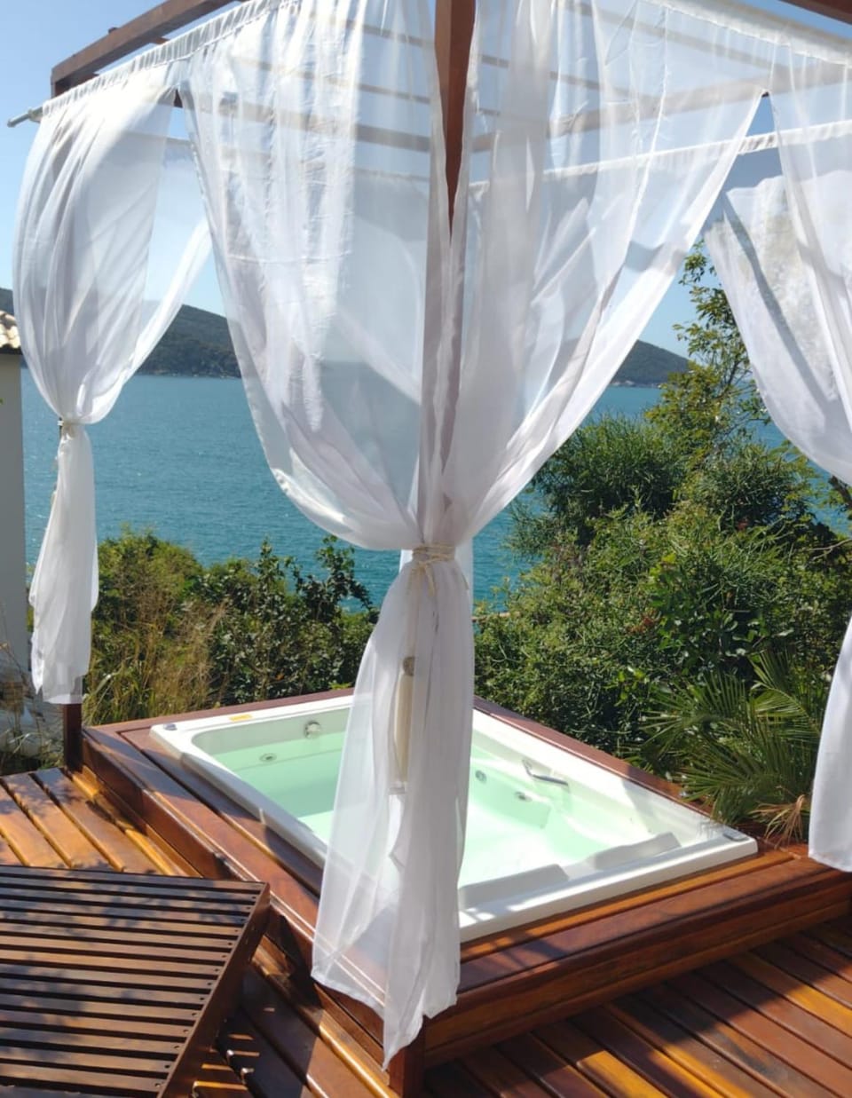 Hot Tub, Balcony/Terrace, Sea view