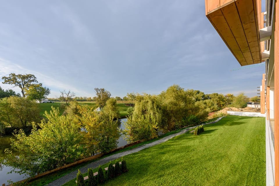 Property building, Garden view, Lake view