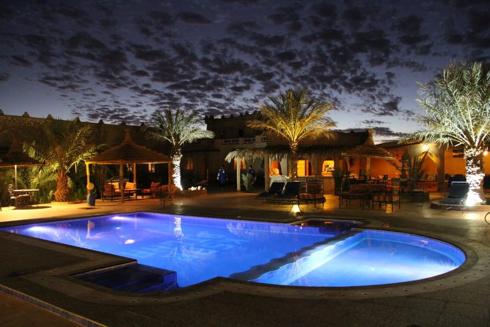 Lounge or bar, Swimming pool, Sunset