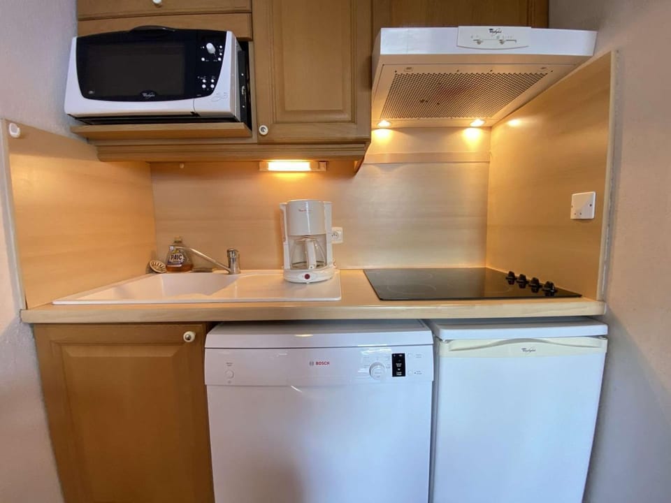 Studio cabine à Praz-sur-Arly - 4 pers, animaux, parking - FR-1-603-18 Cabin in Megève