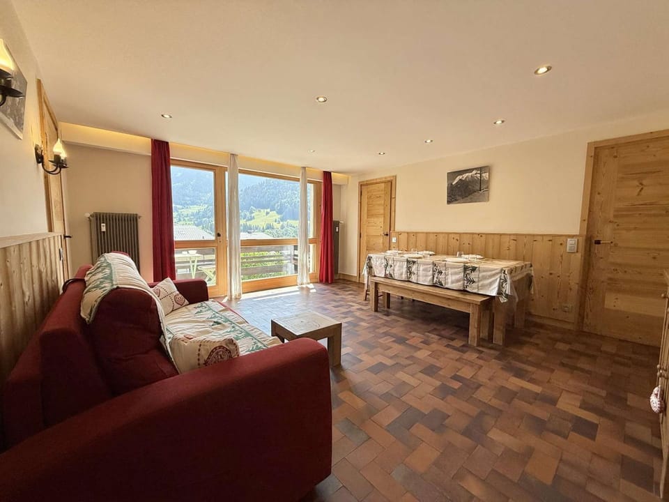 Appartement cosy au cœur de Praz-Sur-Arly - 5 pers, proche centre et pistes, parking et casier ski - FR-1-603-35 Apartment in Megève