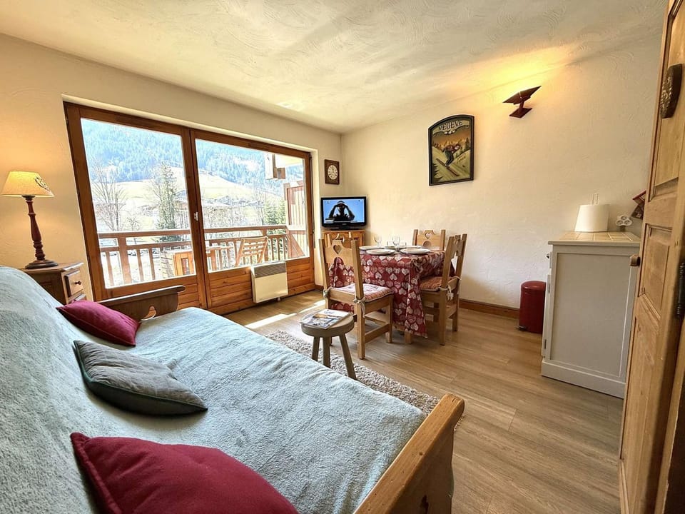Studio Cabine à Praz-Sur-Arly - 4 pers, Parking, Proche Centre et Pistes - FR-1-603-32 Cabin in Megève