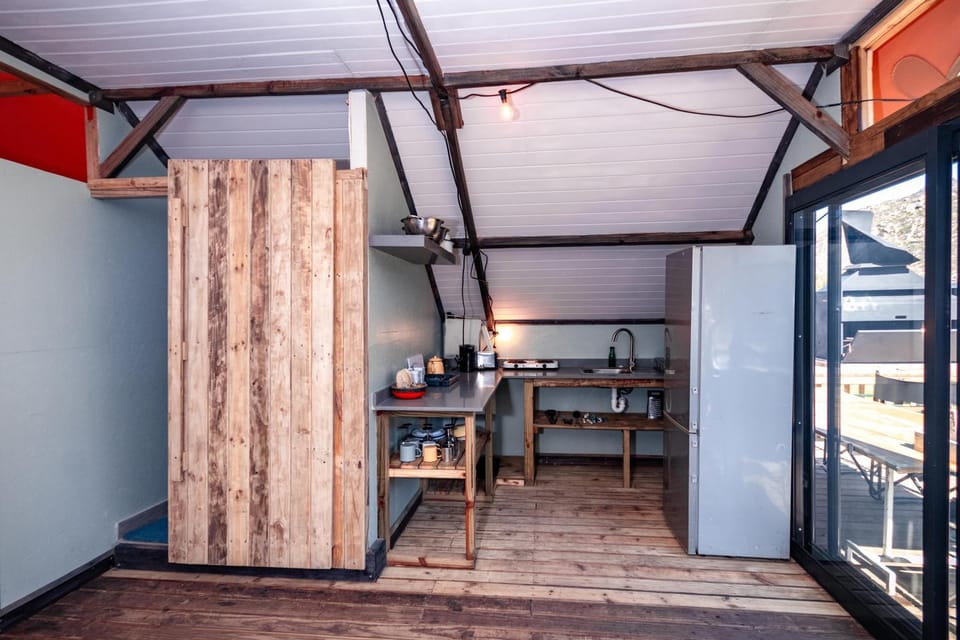 Grootfontein Camping Villa's Luxury tent in Western Cape