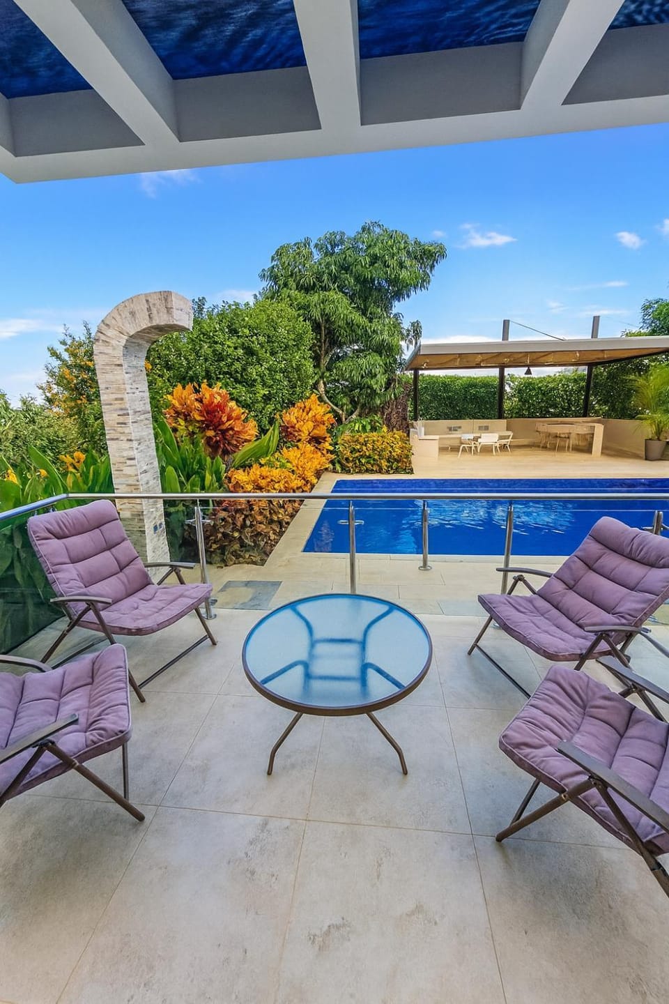 Day, View (from property/room), Balcony/Terrace, Pool view, sunbed