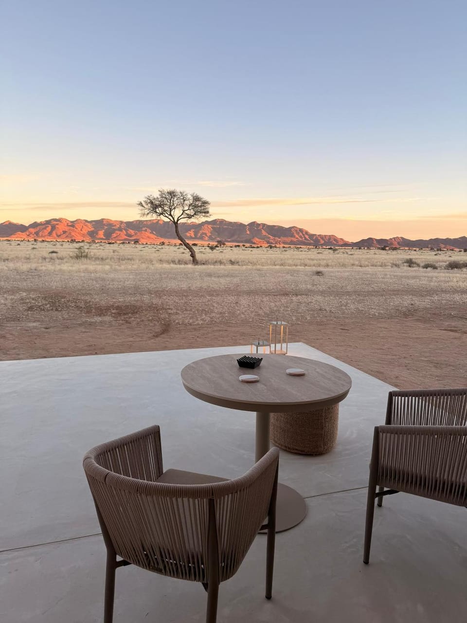 Patio, Natural landscape
