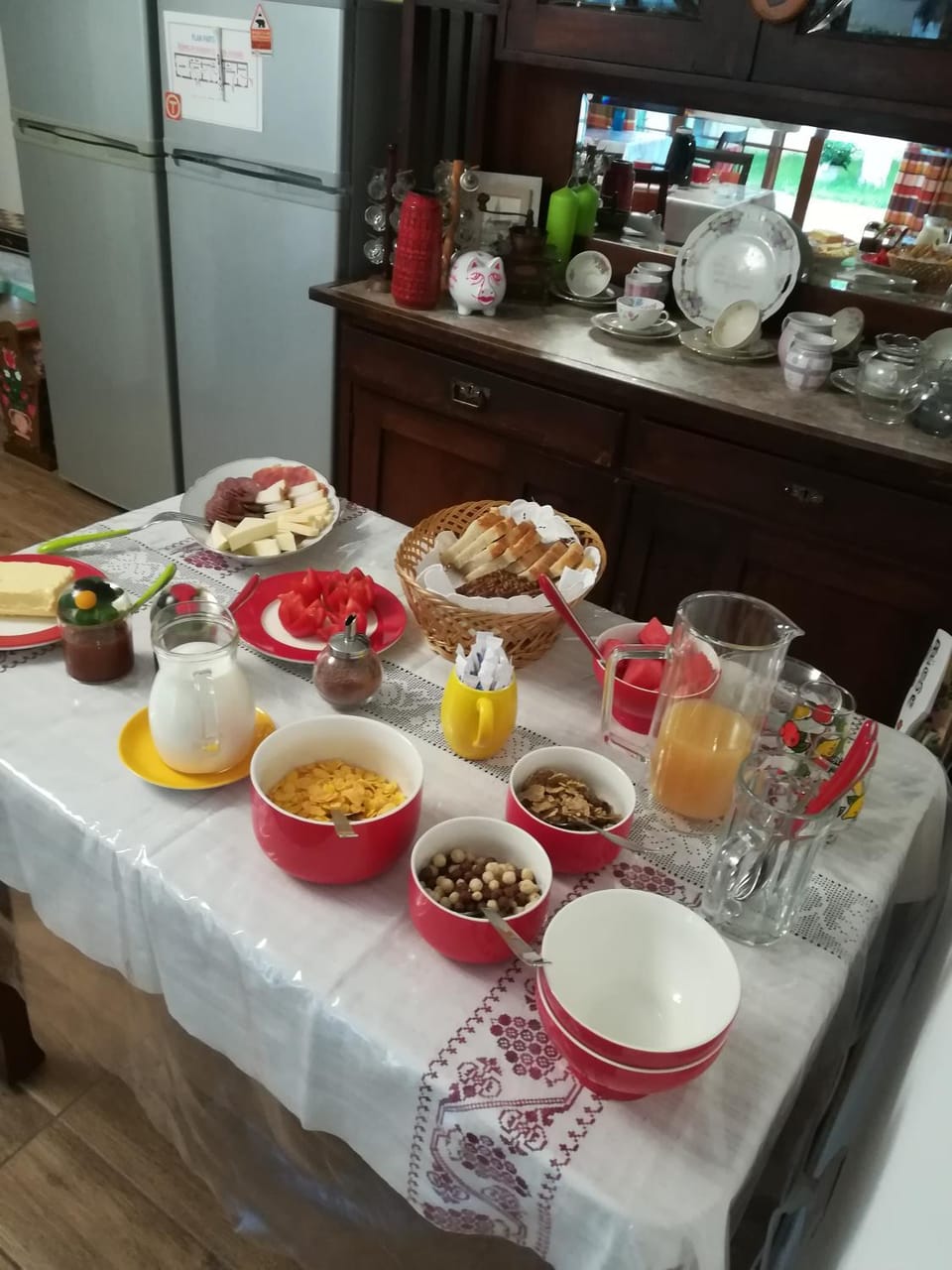 Buffet breakfast