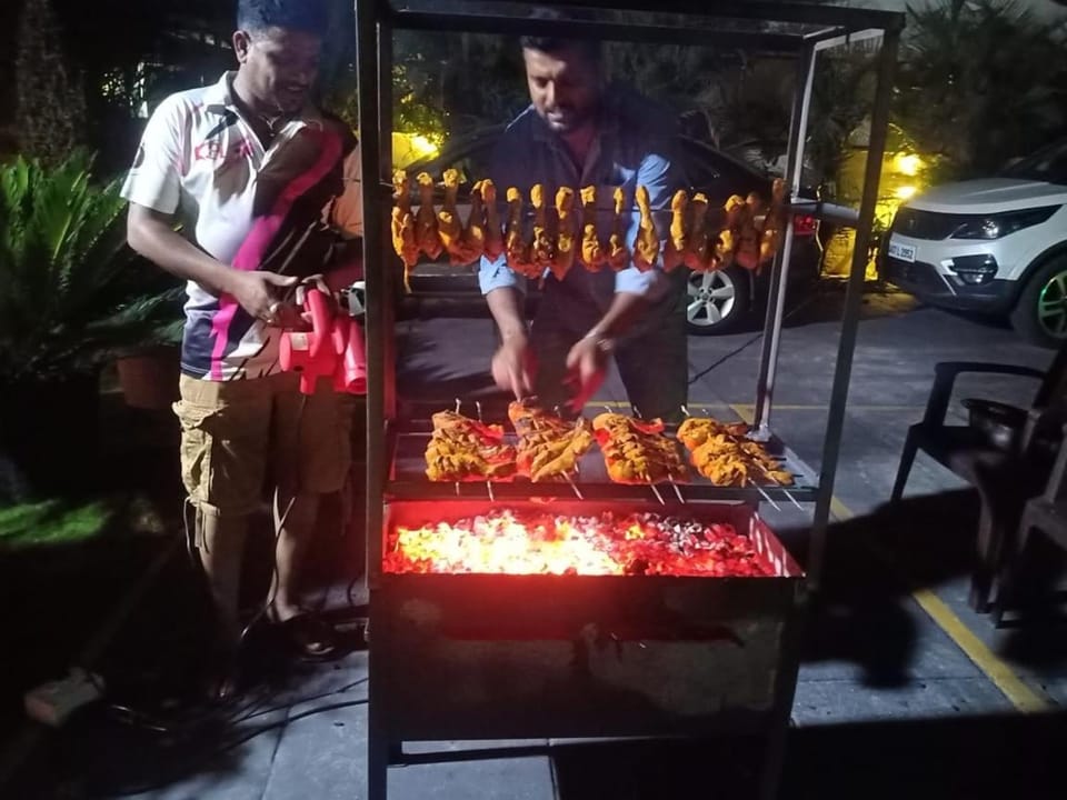 BBQ facilities, Food