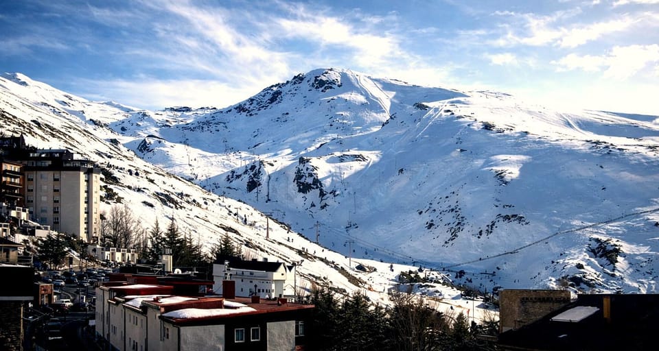 Nearby landmark, Off site, Day, Natural landscape, Activities, Winter, Skiing, View (from property/room), City view, Mountain view