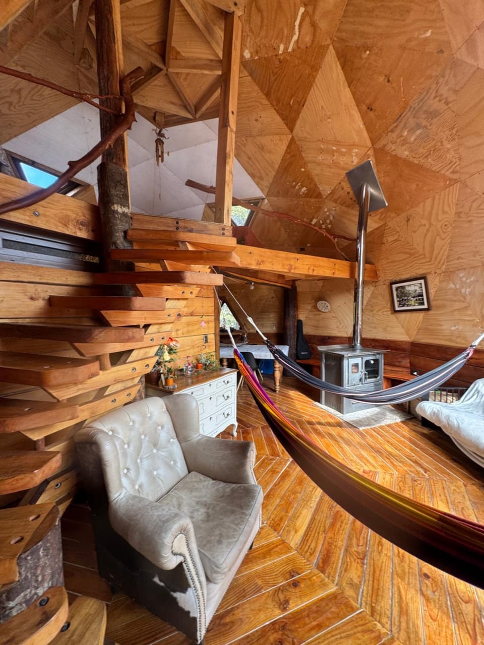 Domo Conguillio, Salto Truful Truful Chalet in Araucania, Chile