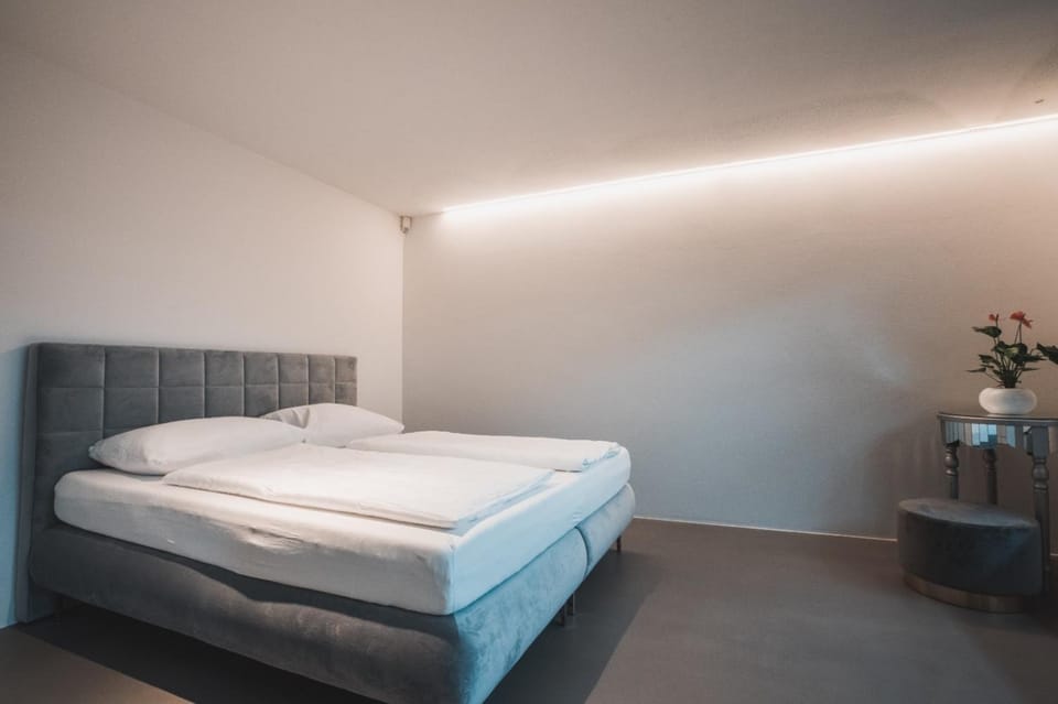 Property building, Living room, Bedroom