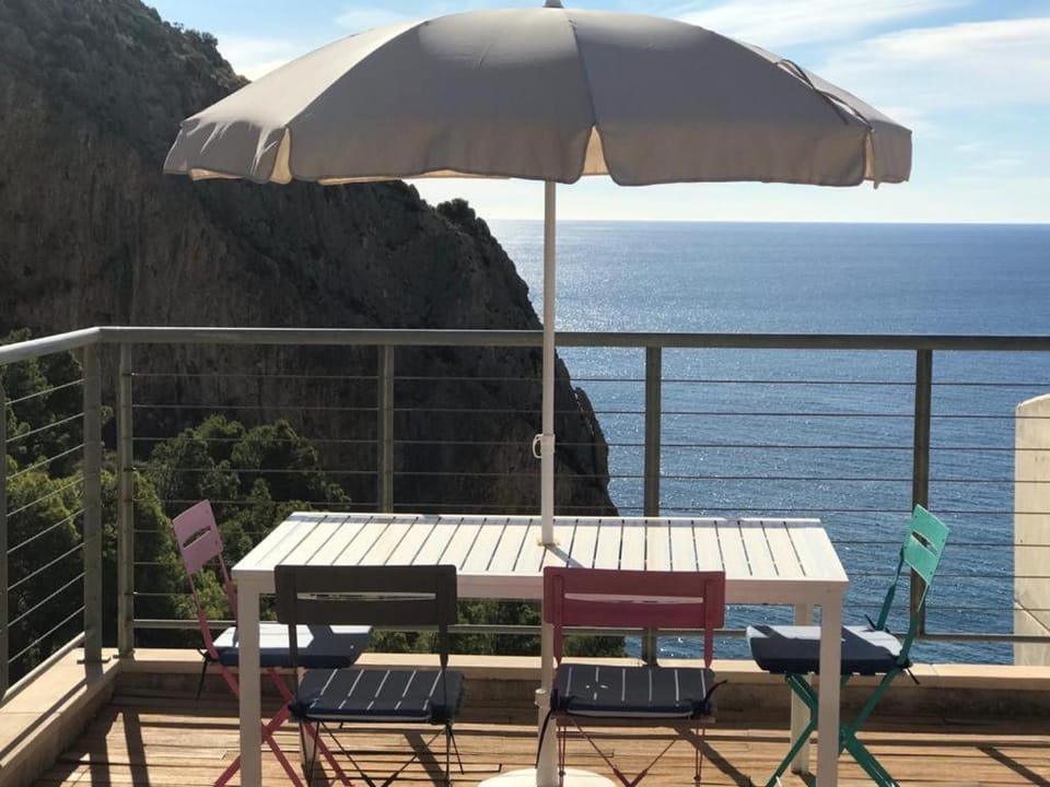Balcony/Terrace, Mountain view, Sea view