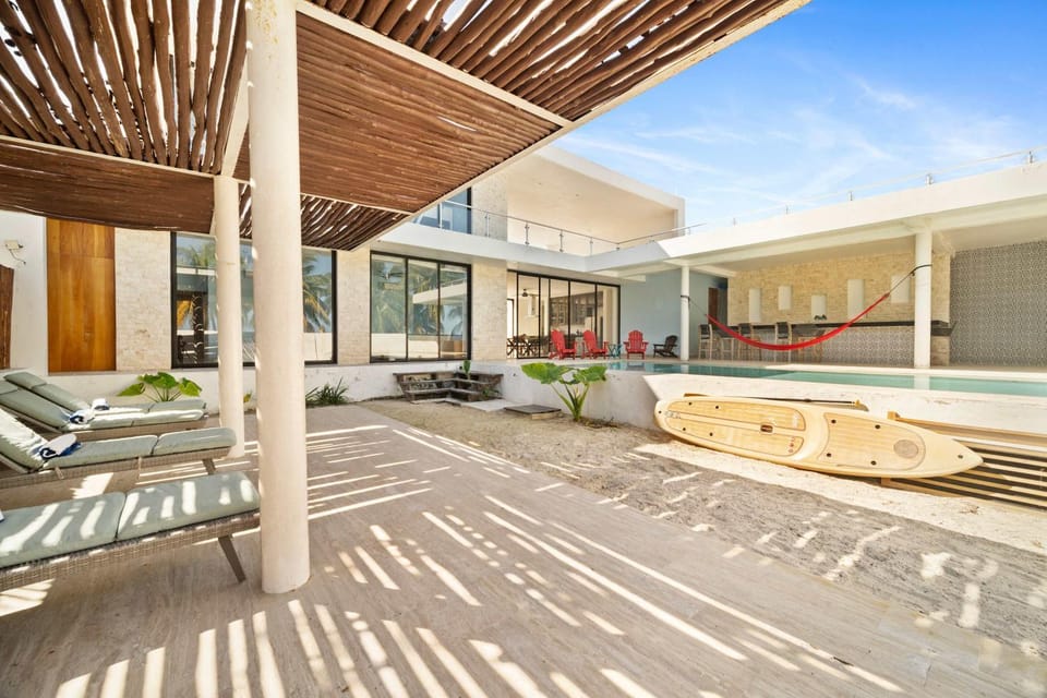 BEACHFRONT COCO Modern Designer House by PENINSULA STAYS House in State of Quintana Roo