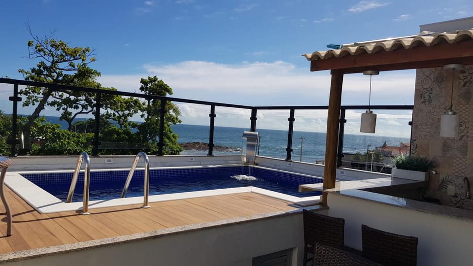 BBQ facilities, Sea view, Swimming pool