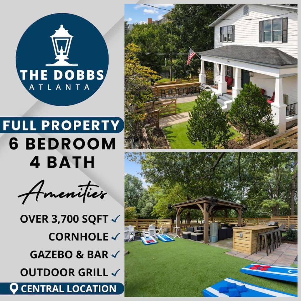 The Dobbs Beltline - 6 BD4 BA, Sleeps 16, Close to Downtown Mercedes Stadium House in Atlanta