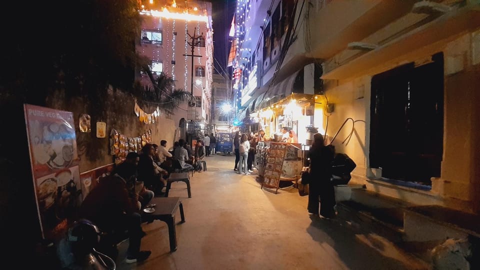 Night, People, Street view, group of guests