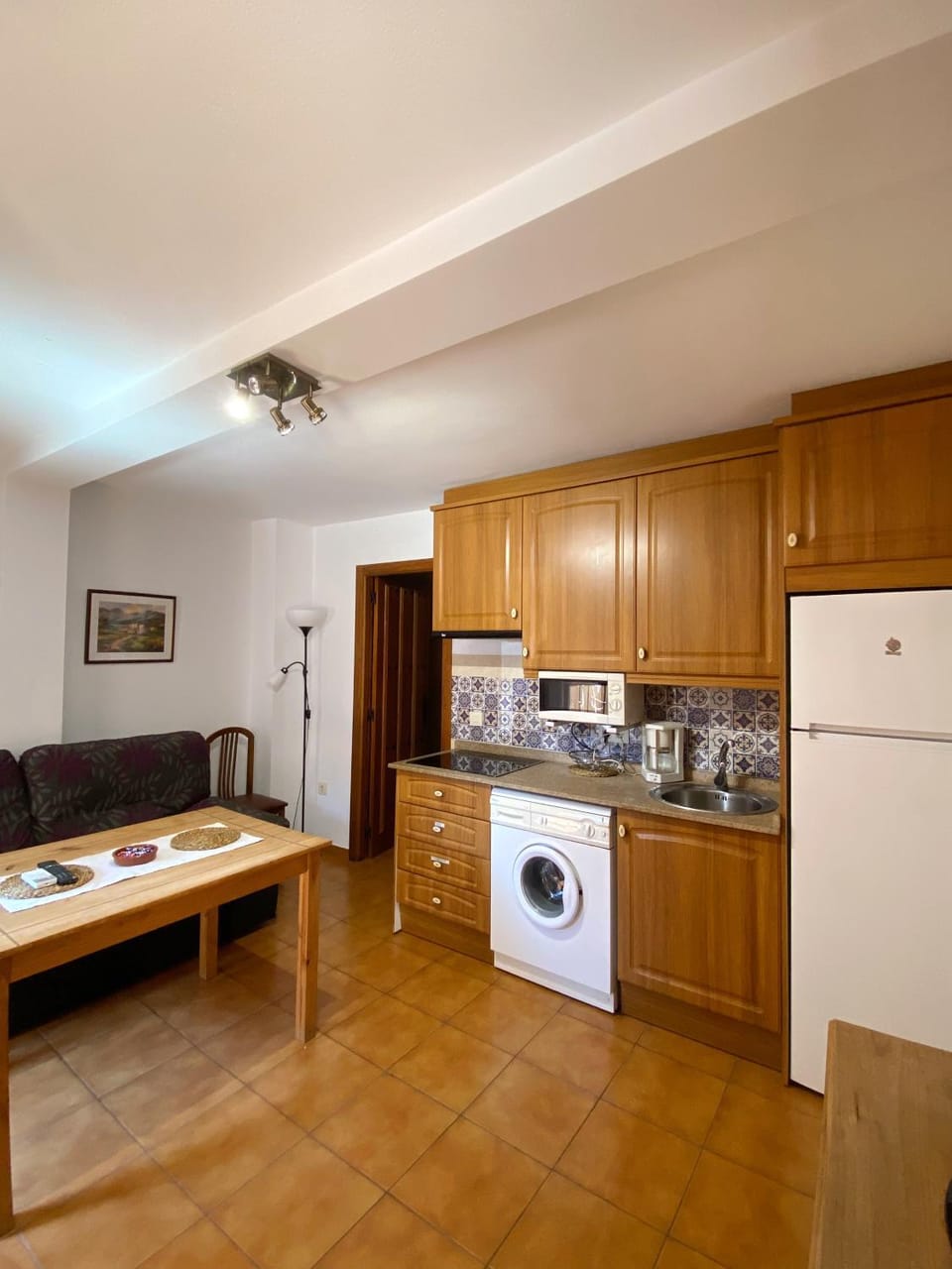 Kitchen or kitchenette, pet friendly, stove, washing machine