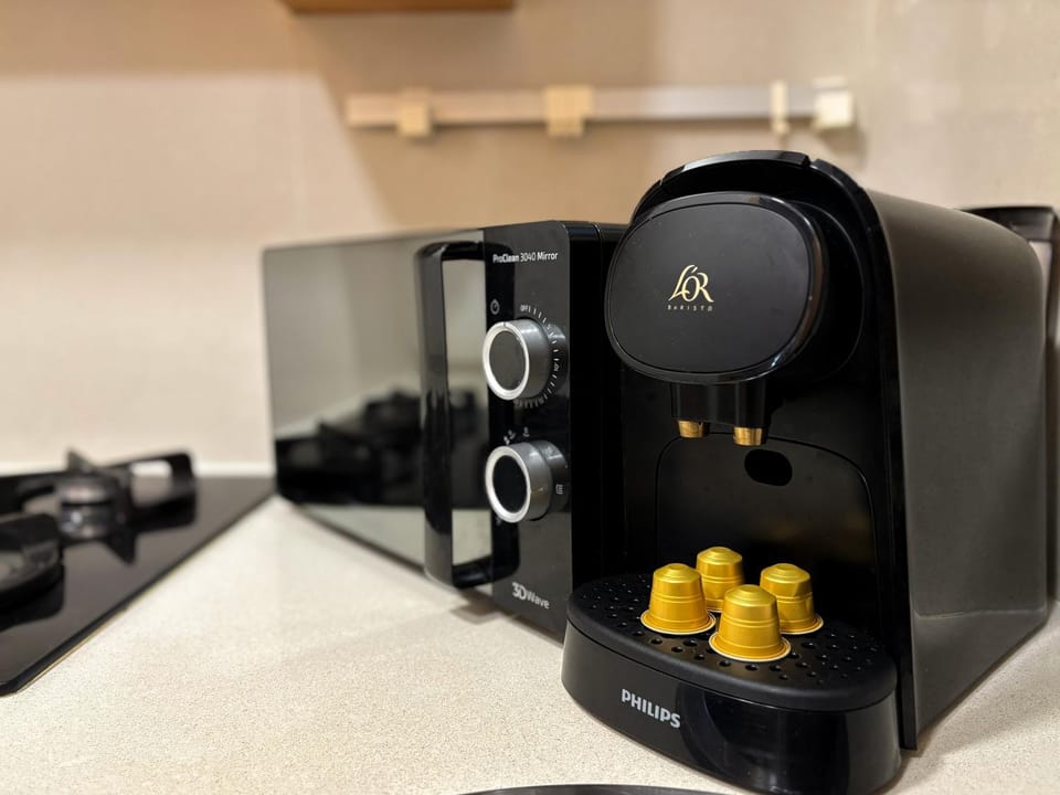 Coffee/tea facilities, Kitchen or kitchenette, toaster
