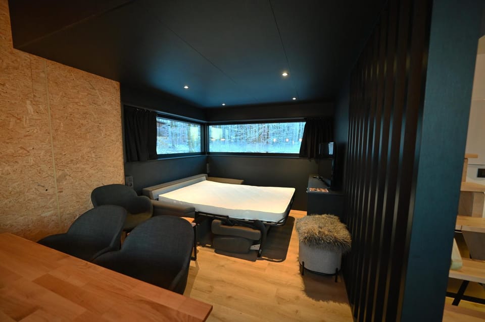 Forest cube Reconnect House in Belgium