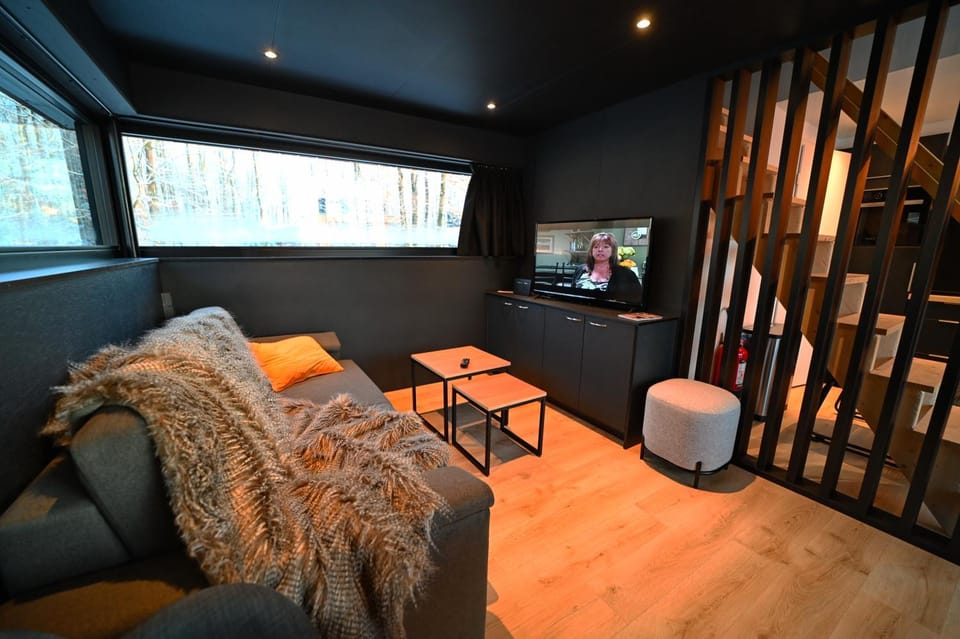 Forest cube Reconnect House in Belgium
