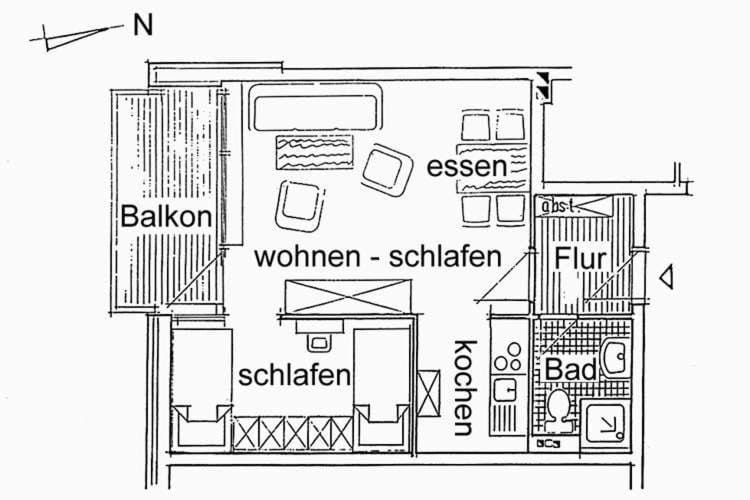 Oland Whg 17 Wellenflüstern Apartment in Nordfriesland