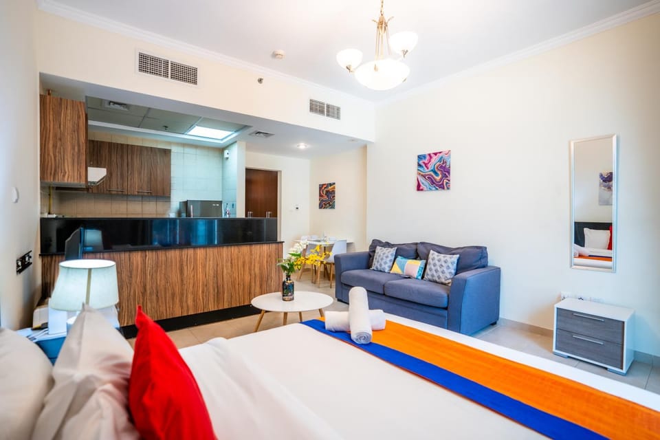Bed, Kitchen or kitchenette