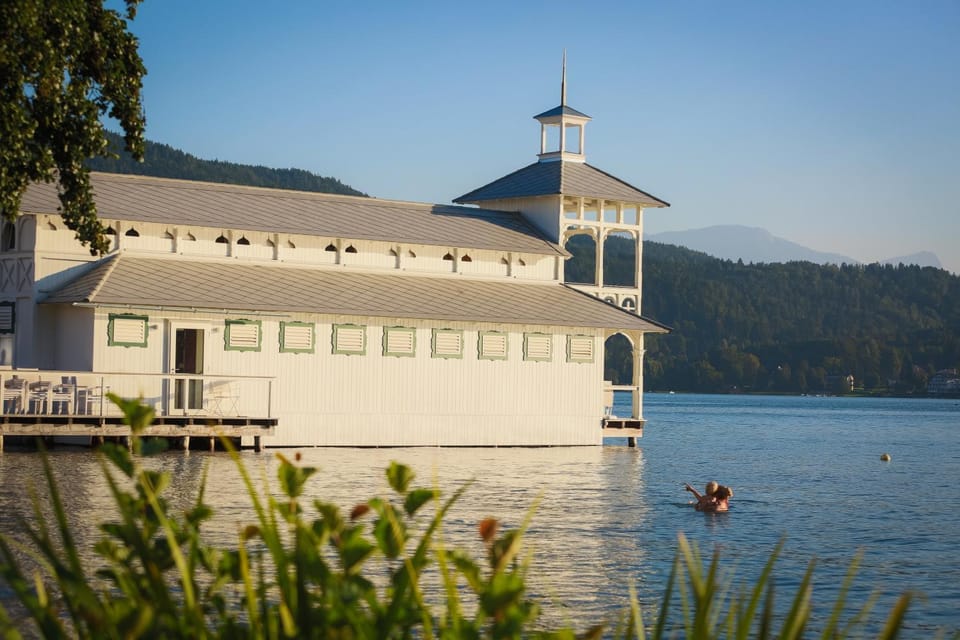 Property building, Beach, Lake view