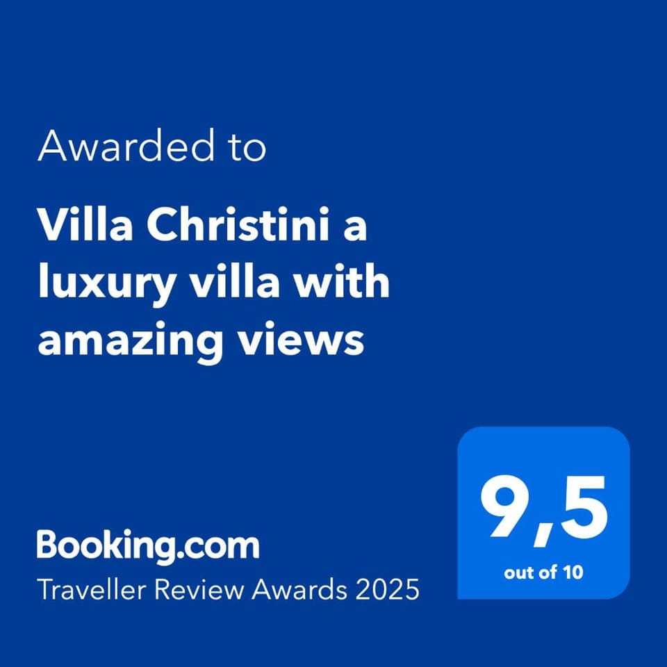 Villa Christini a luxury villa with amazing views Villa in Crete Region