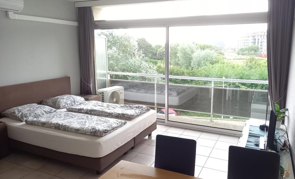 Bed, View (from property/room), Balcony/Terrace, Photo of the whole room