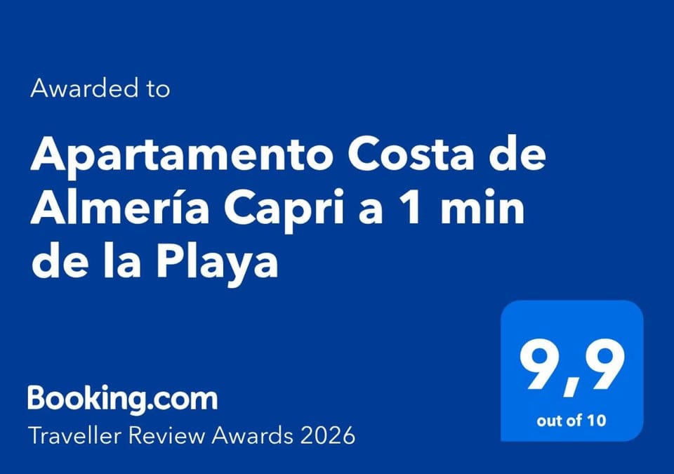 Apartamento Costa de Almería Capri a 1 min de la Playa Apartment in Almería