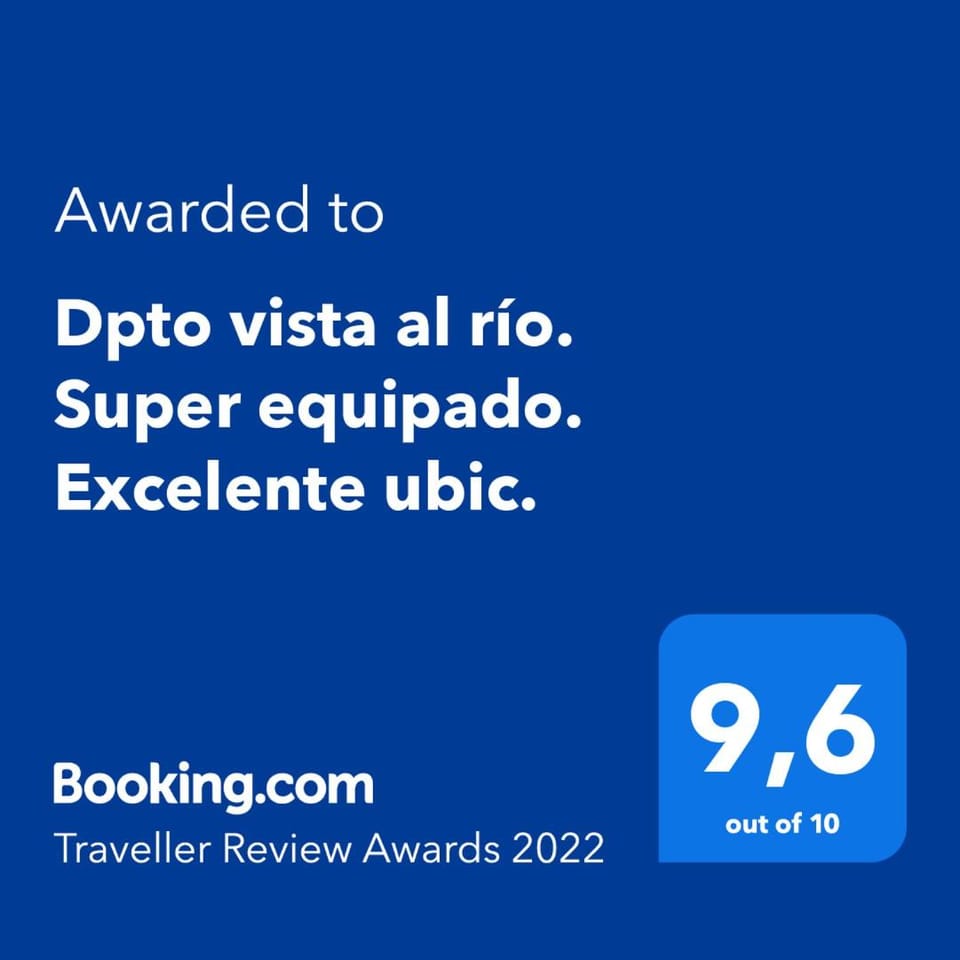 Dpto vista al río. Super equipado. Excelente ubic. Apartment in Posadas