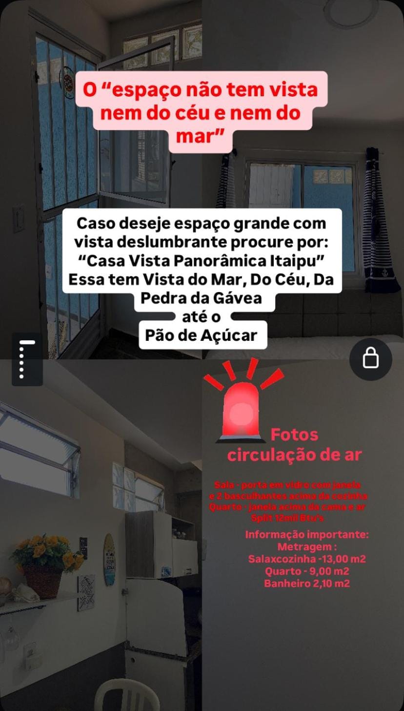 Loft Itaipu Na Rua da Amizade Apartment in Niterói