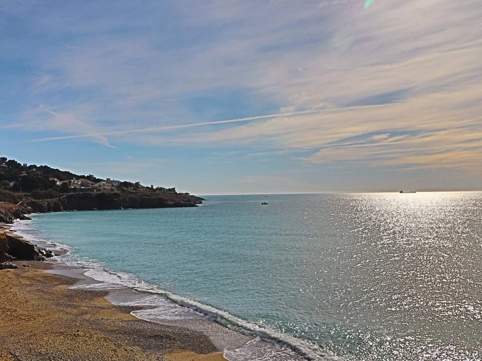Studio climatisé avec vue mer, piscine et parking - FR-1-472A-134 Apartment in Occitanie
